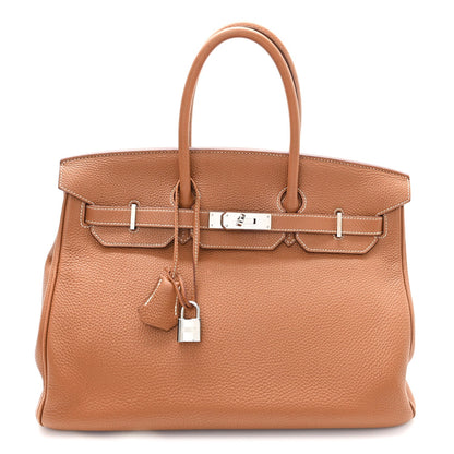 Togo Birkin 35 Gold