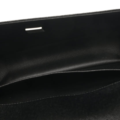 Caviar Quilted Medium Boy Flap Black