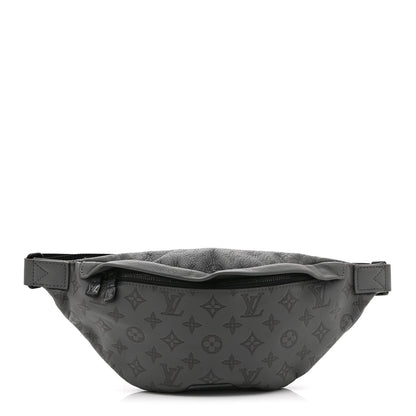 Calfskin Monogram Shadow Discovery Bumbag PM Gray