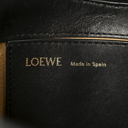 Shiny Nappa Calfskin Paseo Satchel Black