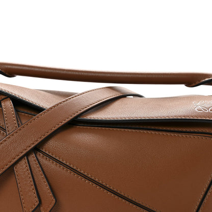 Calfskin Small Puzzle Bag Tan