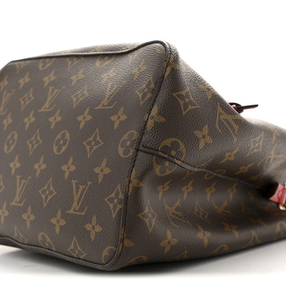 Monogram Braided Neonoe Coquelicot