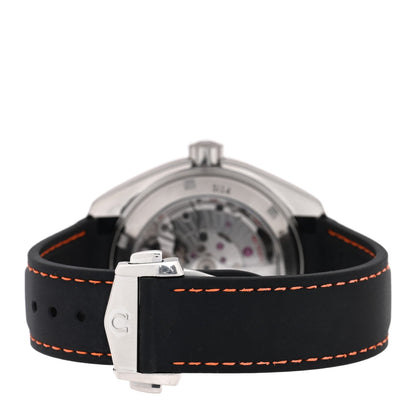 Stainless Steel Calfskin 43mm Seamaster Planet Ocean GMT Co-Axial Chronometer Automatic Watch Black 232.32.44.22.01.002