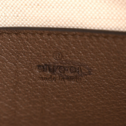 GG Supreme Monogram Web Ophidia Chain Shoulder Bag Brown
