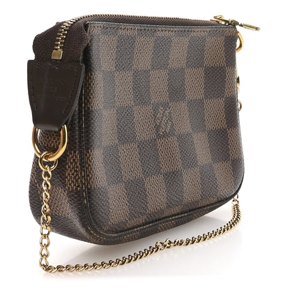Damier Ebene Mini Pochette Accessories