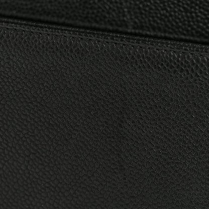 Caviar Quilted Medium Boy Flap Black