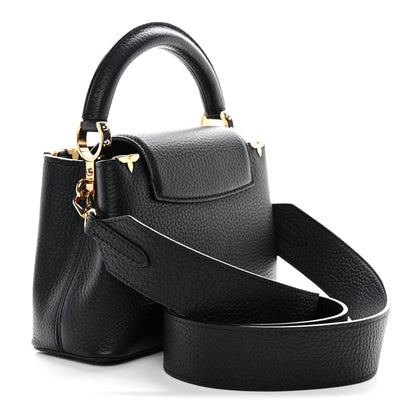 Taurillon Embellished Flower Crown Capucines Mini Black