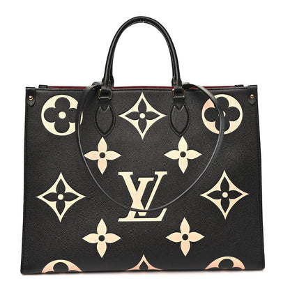 Empreinte Monogram Giant Onthego GM Black Beige
