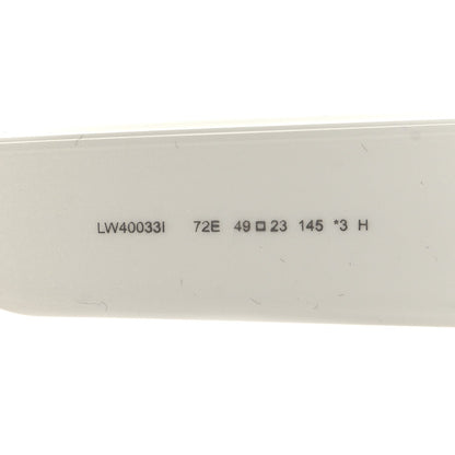 Acetate Sunglasses LW40033I White Pink