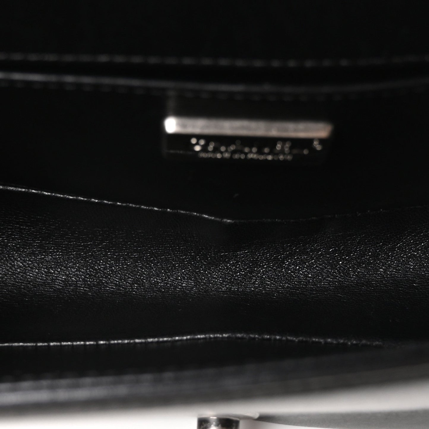 Galuchat Stingray Small Boy Flap Black