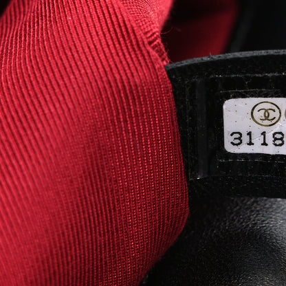 Lambskin Quilted Medium Chanel 19 Flap Black