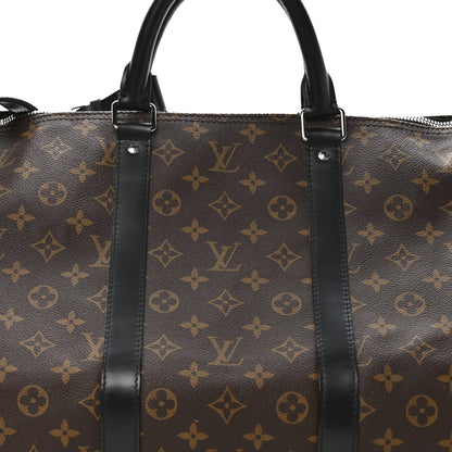 Monogram Macassar Keepall Bandouliere 55