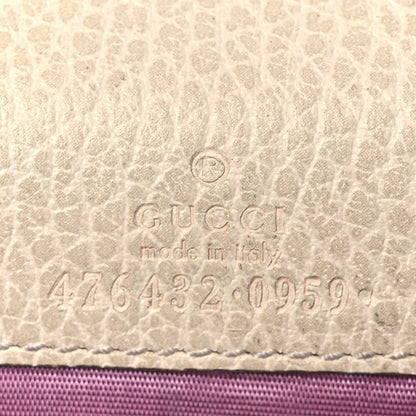 Dollar Calfskin Crystal Super Mini Dionysus Shoulder Bag Mystic White Black Diamond