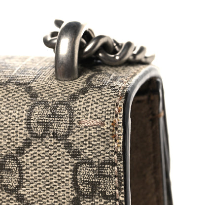 GG Supreme Monogram Mini Dionysus Shoulder Bag Taupe