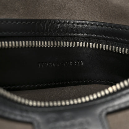 Guccissima Signature Small Messenger Bag Black