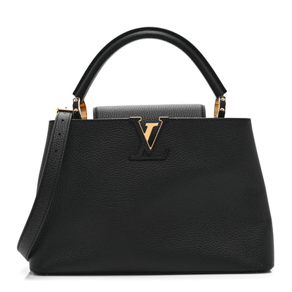 Taurillon Capucines PM Black
