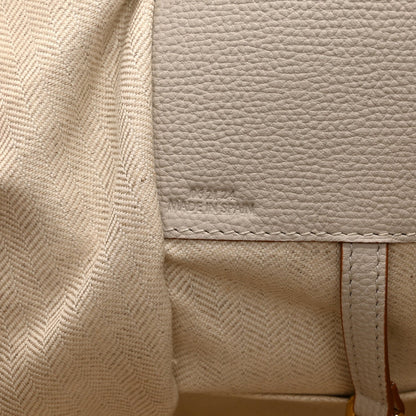Grained Calfskin Small Hammock Shoulder Bag Light Ghost