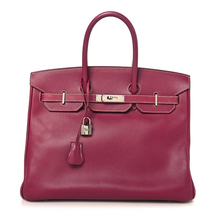 Epsom Candy Birkin 35 Tosca Rose Tyrien