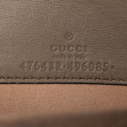 GG Supreme Monogram Super Mini Dionysus Shoulder Bag Taupe