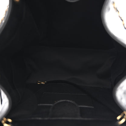Caviar Quilted Large Chanel 25 Backpack Black