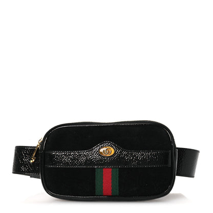 Suede Patent Ophidia Belted iPhone Case 85 34 Black