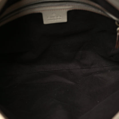 Calfskin Piston Lock Jackie O Hobo White