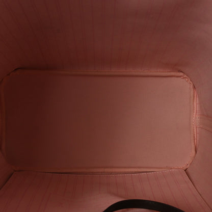 Damier Ebene Neo Neverfull MM Rose Ballerine