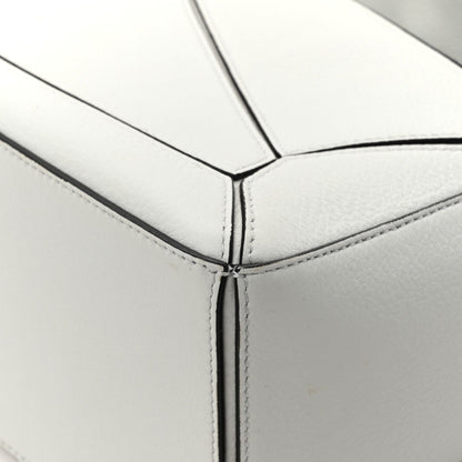 Calfskin Small Puzzle Bag Kaolin
