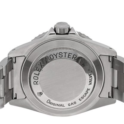 Stainless Steel 40mm Sea-Dweller Oyster Perpetual Watch Black 16600