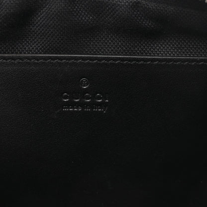 Calfskin Matelasse Monochrome Small GG Marmont Chain Shoulder Bag Black