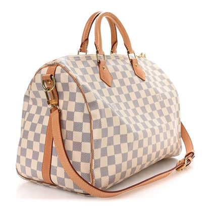 Damier Azur Speedy Bandouliere 35