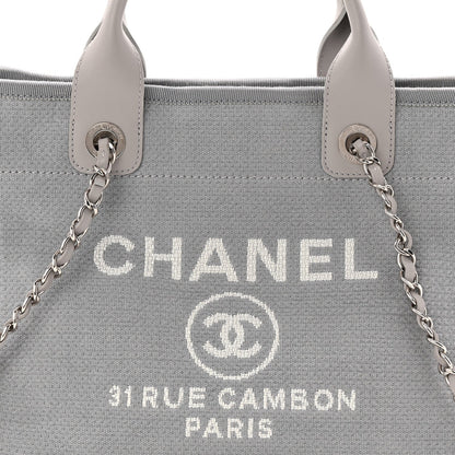 Mixed Fibers Small Deauville Tote Grey