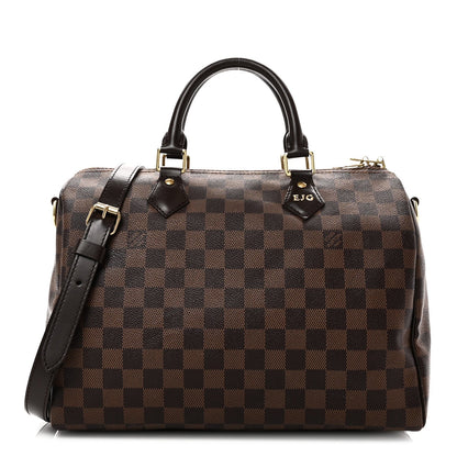 Damier Ebene Speedy Bandouliere 30