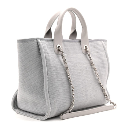 Mixed Fibers Small Deauville Tote Grey