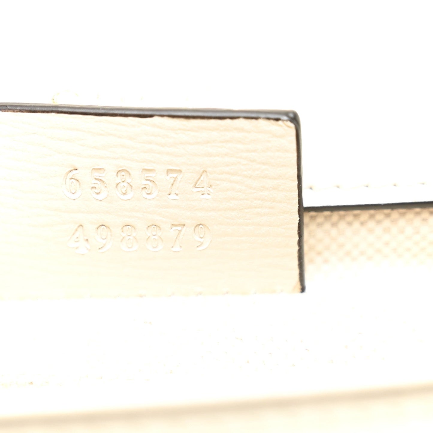 GG Supreme Monogram Web Mini Horsebit 1955 Shoulder Bag Beige Mystic White