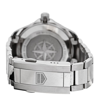 Stainless Steel 40mm Aquaracer Professional 200 Solargraph Automatic Watch Red WBP2114